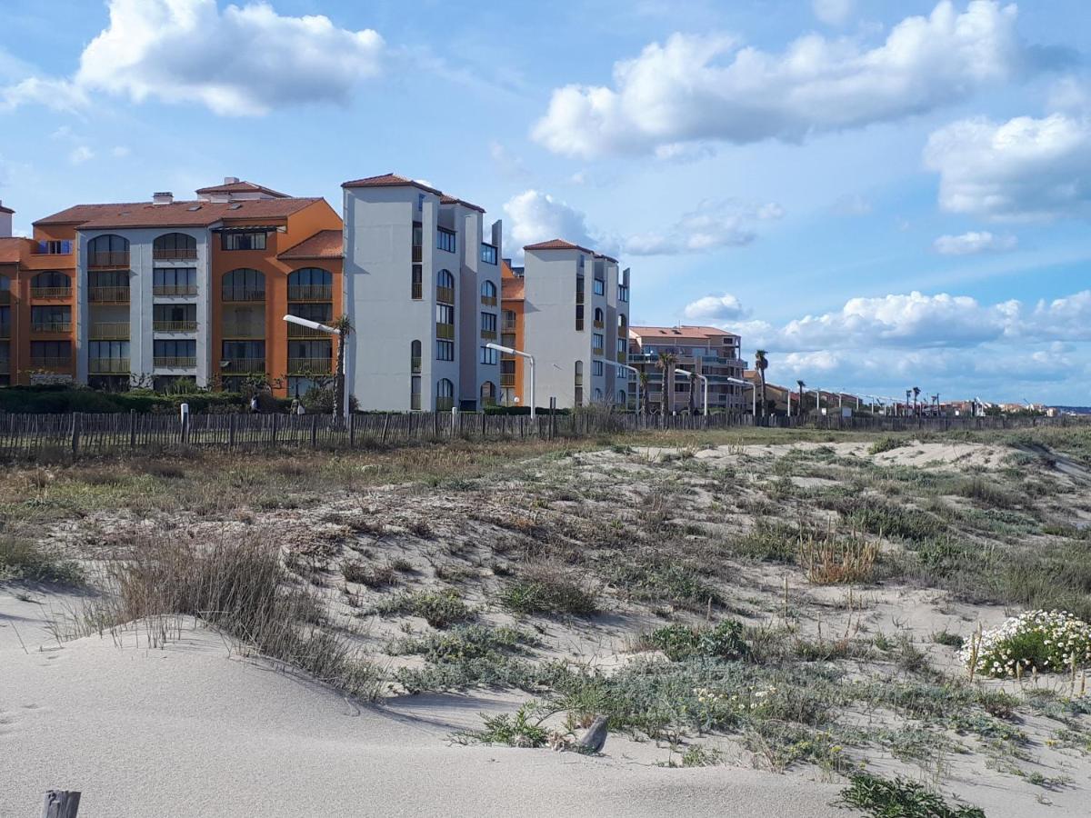 Appart Avec Terrasse Et Magnifique Vue Sur La Mer Le Barcarès Eksteriør billede