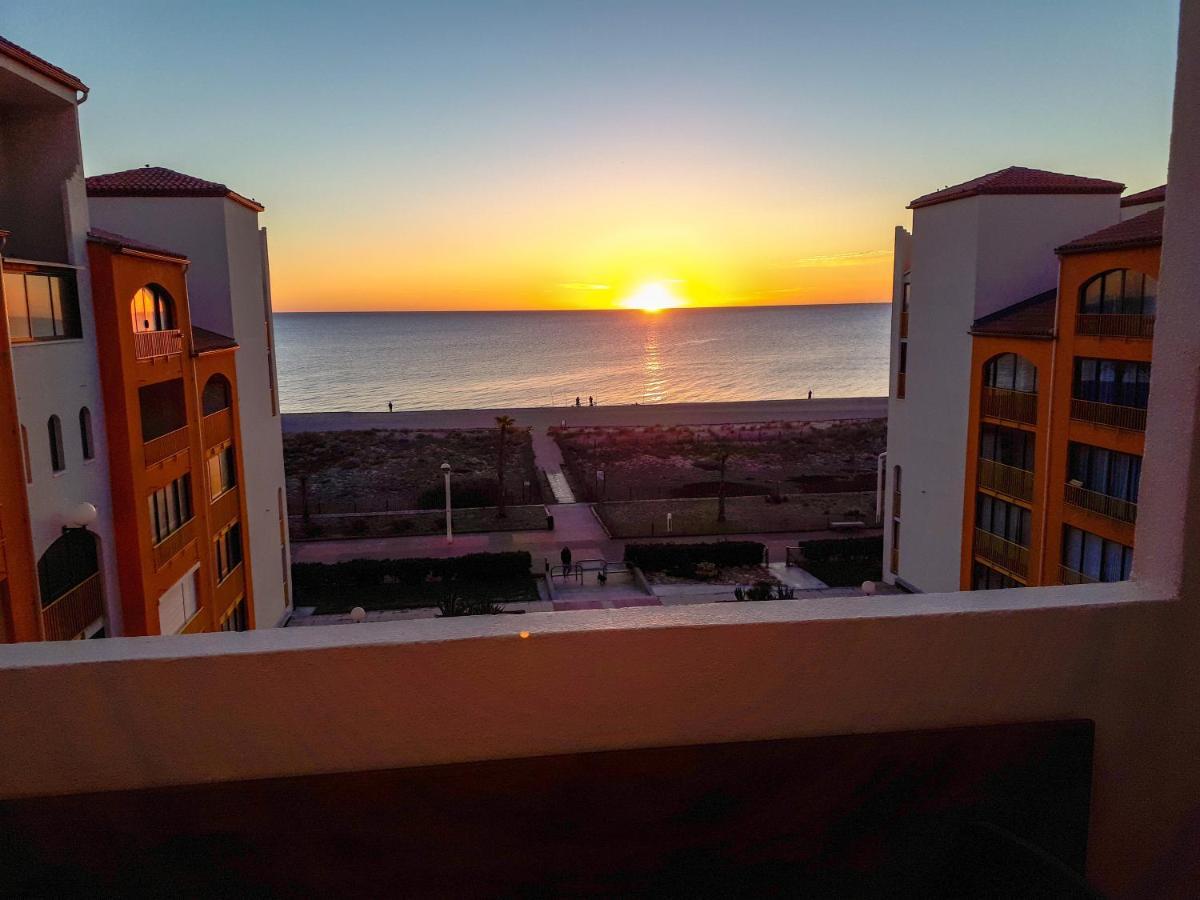 Appart Avec Terrasse Et Magnifique Vue Sur La Mer Le Barcarès Eksteriør billede