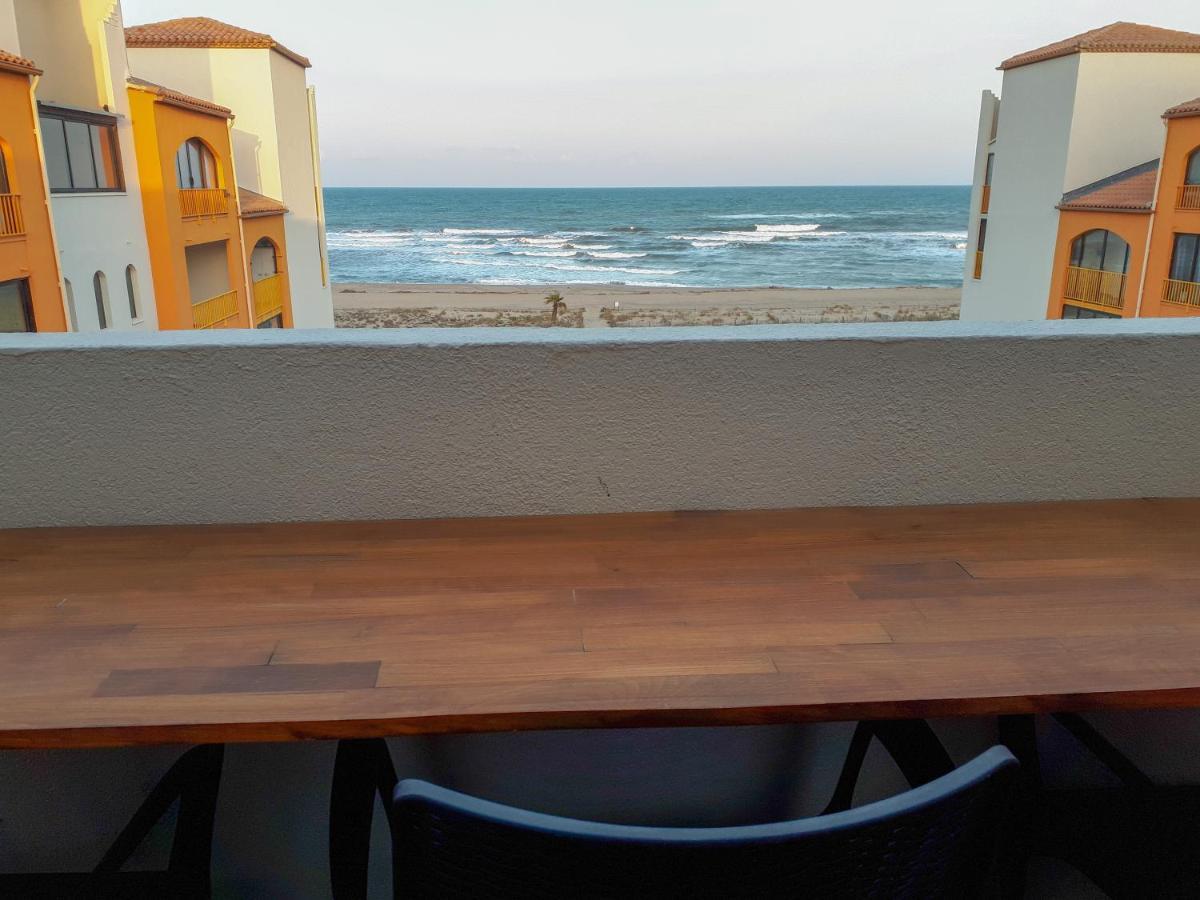 Appart Avec Terrasse Et Magnifique Vue Sur La Mer Le Barcarès Eksteriør billede