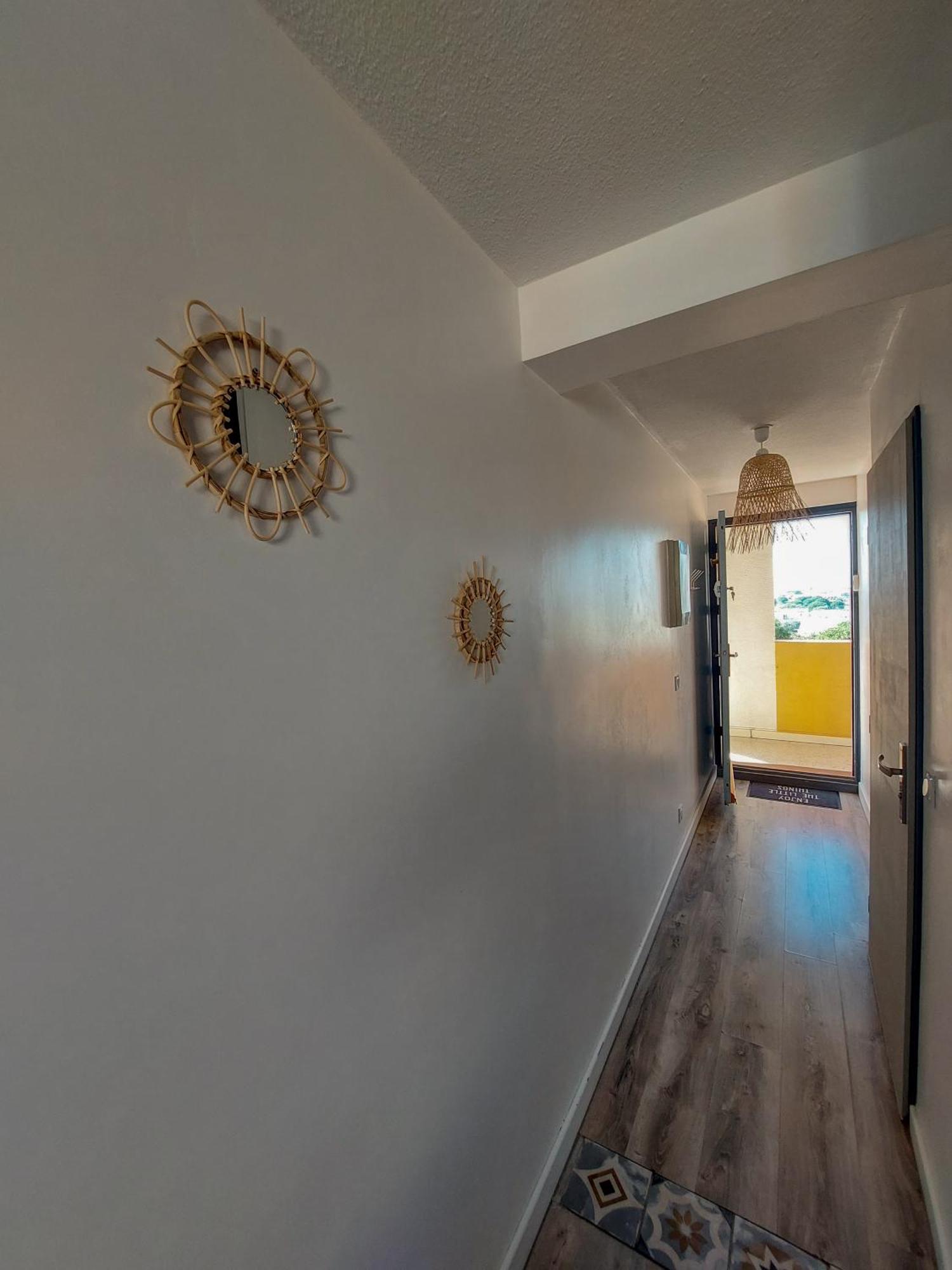 Appart Mezzanine Vue Mer Et Plage, Parking Wifi Tv Le Barcarès Eksteriør billede